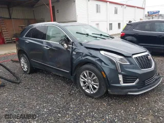 2020 Cadillac XT5 Premium Luxury AWD with VIN 1GYKNDRS4LZ156171, listed as a IAAI auction lot 41503633 with 68,396 mi miles. Bid and sale history available at carsss.com. Image 1.