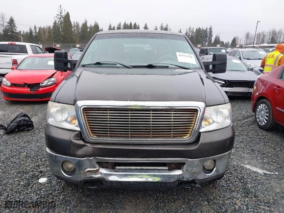 2007 Ford F-150 XLT with VIN 1FTPW14V27FA81339, listed as a IAAI auction lot 41594228 with 140,012 mi miles. Bid and sale history available at carsss.com. Image 12.