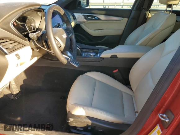 2022 Cadillac CT5 Luxury with VIN 1G6DW5RKXN0119556, listed as a Copart auction lot 77901354 with 30,860 mi miles and Clean Title. Bid and sale history available at carsss.com. Image 7.