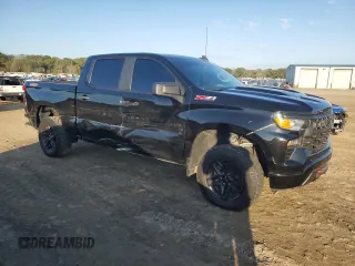 2022 Chevrolet Silverado 1500 Custom Trail Boss with VIN 3GCPDCEK7NG532153, listed as a Copart auction lot 78798674 with 92,103 mi miles and Salvage Title. Bid and sale history available at DreamBid. Image 4.