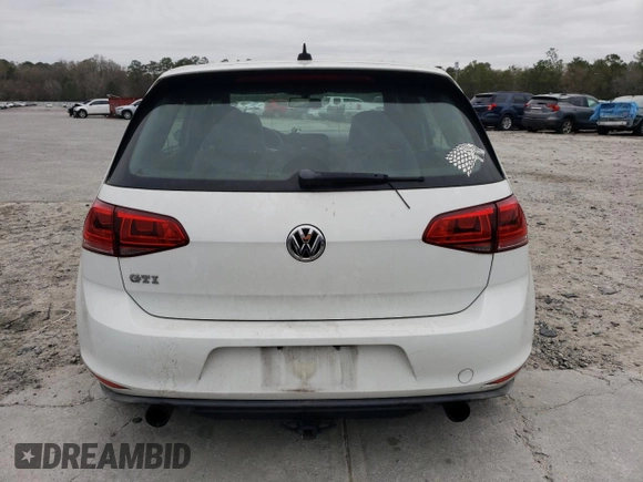 2015 Volkswagen Golf GTI Autobahn with VIN 3VW4T7AUXFM098475, listed as a Copart auction lot 45559694 with 68,104 mi miles. Bid and sale history available at carsss.com. Image 6.