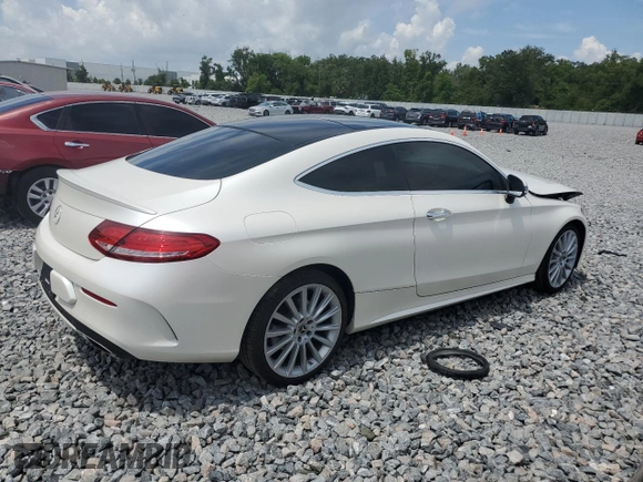 2018 Mercedes-Benz C 300 z VIN WDDWJ4KBXJF621554, wystawiony jako Copart lot #58018905 z przebiegiem 78 405 mil mil oraz Szkoda całkowita • Salvage title. Historia ofert i sprzedaży dostępna na DreamBid. Obrazek 3.