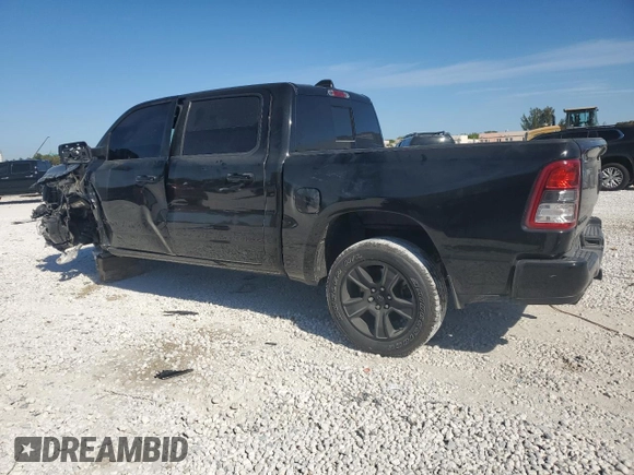 2021 Ram 1500 Lone Star with VIN 1C6RREFT2MN660620, listed as a Copart auction lot 49831035 with 49,276 mi miles and Salvage title. Bid and sale history available at DreamBid. Image 2.