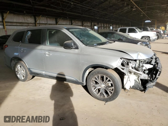 2018 Mitsubishi Outlander ES z VIN JA4AZ3A36JZ042328, wystawiony jako Copart lot #85902994 z przebiegiem 129 936 mil mil oraz Szkoda całkowita • Salvage title. Historia ofert i sprzedaży dostępna na DreamBid. Obrazek 4.