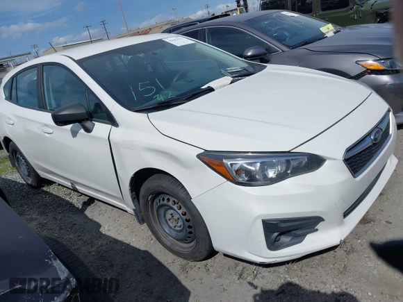 2018 Subaru Impreza with VIN 4S3GTAA6XJ3729301, listed as a IAAI auction lot 41643511 with 91,953 mi miles and . Bid and sale history available at DreamBid. Image 1.