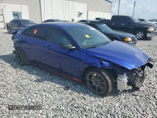 2023 Hyundai Elantra z VIN KMHLW4AK1PU011865, wystawiony jako Copart lot #56577685 z przebiegiem 34 880 mil mil oraz Nie do naprawy • Non repairable. Historia ofert i sprzedaży dostępna na DreamBid. Obrazek 4.