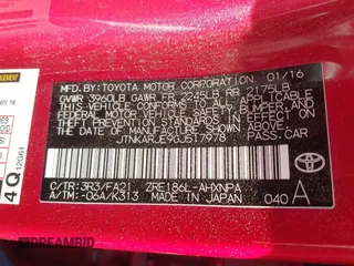 2016 Scion iM z VIN JTNKARJE9GJ517978, wystawiony jako IAAI lot #42119791 z przebiegiem 82 657 mil mil oraz . Historia ofert i sprzedaży dostępna na DreamBid. Obrazek 9.