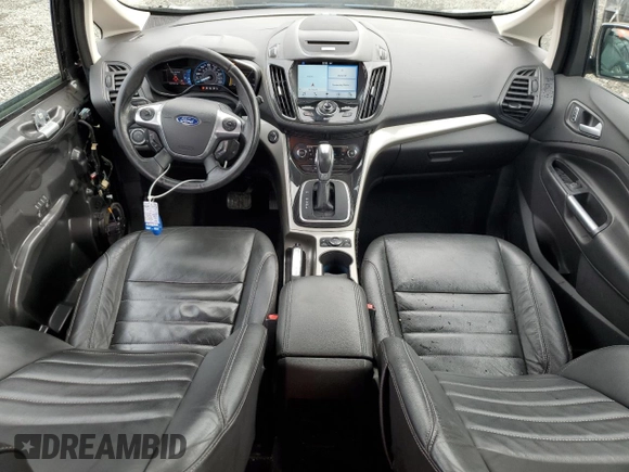 2016 Ford C-Max SEL with VIN 1FADP5BU4GL107402, listed as a Copart auction lot 50649295 with 143,776 mi miles and Salvage Title. Bid and sale history available at DreamBid. Image 8.