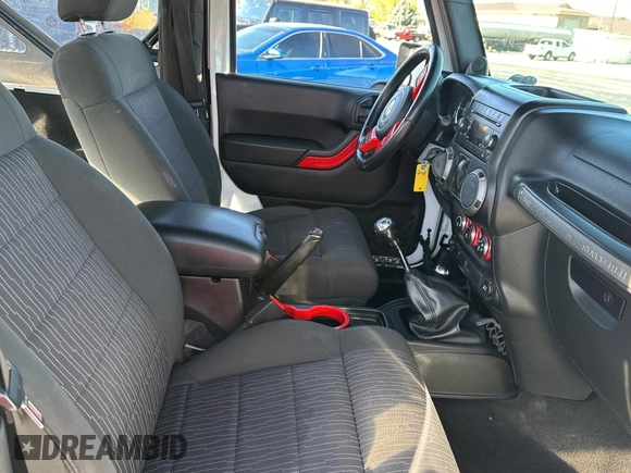 2012 Jeep Wrangler Sport with VIN 1C4GJWAG5CL201499, listed as a Copart auction lot 55247615 with 116,414 mi miles and Clean Title. Bid and sale history available at carsss.com. Image 5.