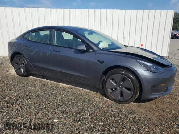 2023 Tesla Model 3 with VIN 5YJ3E1EA4PF613160, listed as a Copart auction lot 62008045 with 23,575 mi miles and Clean title. Bid and sale history available at DreamBid. Image 4.