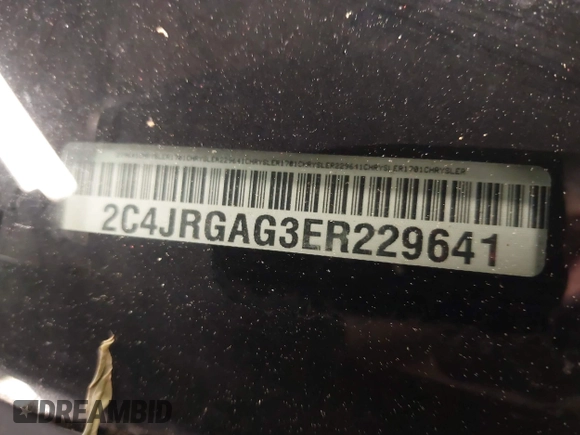 2014 Ram Cargo Van Tradesman с VIN 2C4JRGAG3ER229641, выставлен на аукционе IAAI как лот 42256563 с пробегом 139 508 миль миль и . История ставок и продаж доступна на DreamBid. Изображение 17.