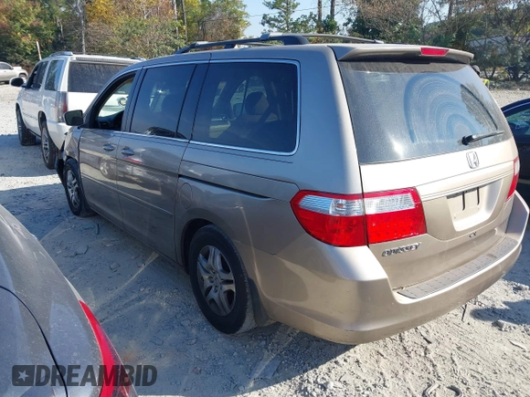 2007 Honda Odyssey EX with VIN 5FNRL38437B074662, listed as a IAAI auction lot 40716076 with 228,344 mi miles. Bid and sale history available at carsss.com. Image 3.