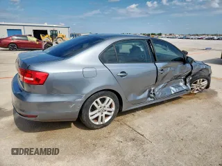 2015 Volkswagen Jetta S with VIN 3VW2K7AJ8FM242136, listed as a Copart auction lot 61063545 with Not provided miles and Salvage title. Bid and sale history available at DreamBid. Image 3.
