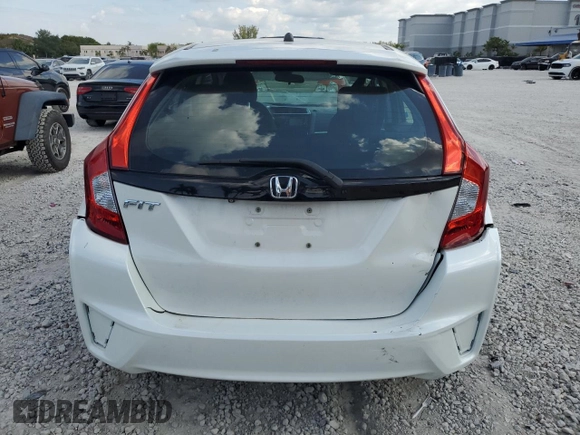 2016 Honda Fit LX with VIN JHMGK5H59GX035643, listed as a Copart auction lot 53668005 with 71,222 mi miles and Clean Title. Bid and sale history available at carsss.com. Image 6.