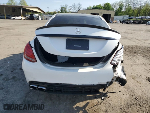 2016 Mercedes-Benz C 450 AMG z VIN 55SWF6EB9GU176626, wystawiony jako Copart lot #55214735 z przebiegiem 51 425 mil mil oraz Szkoda całkowita • Salvage title. Historia ofert i sprzedaży dostępna na DreamBid. Obrazek 6.