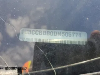 2013 Chrysler 200 Touring with VIN 1C3CCBBB0DN505774, listed as a Copart auction lot 49879705 with 150,453 mi miles and Salvage Title. Bid and sale history available at DreamBid. Image 13.
