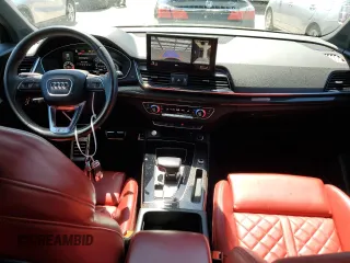 2021 Audi SQ5 Premium Plus with VIN WA1B4AFY3M2019341, listed as a Copart auction lot 49608773 with 40,714 mi miles. Bid and sale history available at carsss.com. Image 8.