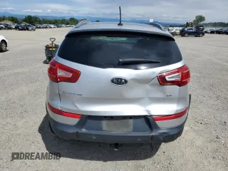 2012 Kia Sportage EX with VIN KNDPCCA2XC7252292, listed as a Copart auction lot 56975535 with 160,445 mi miles and Salvage title. Bid and sale history available at DreamBid. Image 6.