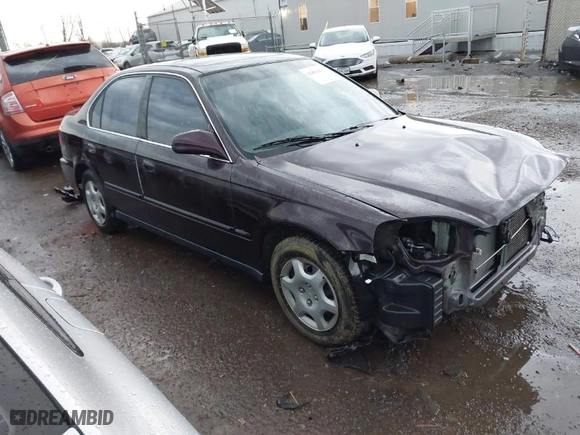 2000 Honda Civic EX with VIN 1HGEJ8644YL037589, listed as a IAAI auction lot 41891907 with 127,086 mi miles. Bid and sale history available at carsss.com. Image 1.