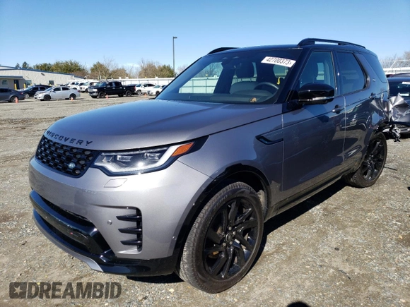 2023 Land Rover Discovery with VIN SALRT2EX6P2464983, listed as a Copart auction lot 42700373 with 9,462 mi miles and . Bid and sale history available at DreamBid. Image 1.