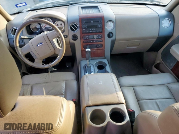 2005 Ford F-150 XLT with VIN 1FTPW12555FB18691, listed as a Copart auction lot 59282695 with 169,451 mi miles and Clean title. Bid and sale history available at DreamBid. Image 8.