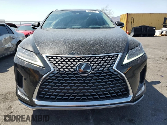 2020 Lexus RX 350 with VIN 2T2JZMAA8LC163543, listed as a Copart auction lot 57774285 with 72,794 mi miles and Salvage title. Bid and sale history available at DreamBid. Image 5.
