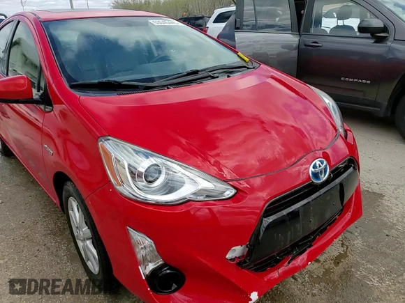 2015 Toyota Prius One with VIN JTDKDTB38F1114255, listed as a Copart auction lot 53040445 with 108,775 mi miles and Salvage Title. Bid and sale history available at DreamBid. Image 13.