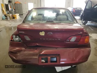 1999 Toyota Corolla VE z VIN 1NXBR12E4XZ286950, wystawiony jako Copart lot #58784525 z przebiegiem 195 720 mil mil oraz Nie do naprawy • Non repairable. Historia ofert i sprzedaży dostępna na DreamBid. Obrazek 6.