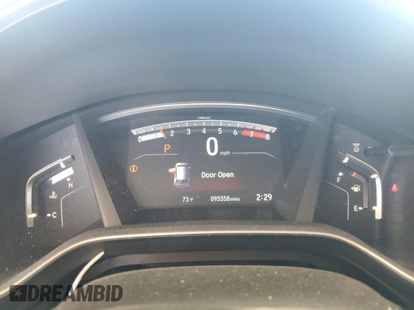 2020 Honda CR-V EX-L with VIN 5J6RW1H80LL007260, listed as a Copart auction lot 47457135 with 95,558 mi miles and Salvage Title. Bid and sale history available at carsss.com. Image 9.