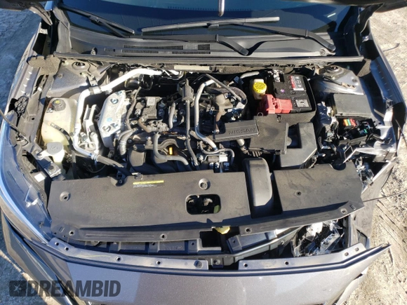 2021 Nissan Sentra SR with VIN 3N1AB8DV9MY330639, listed as a Copart auction lot 82703204 with 23,044 mi miles and Salvage Title. Bid and sale history available at DreamBid. Image 12.