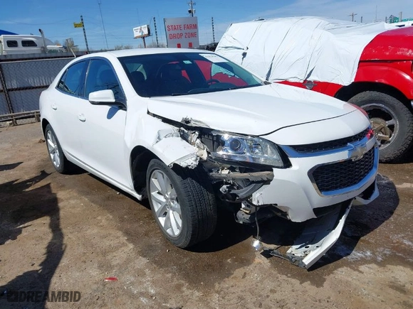 2014 Chevrolet Malibu LT with VIN 1G11E5SLXEF296457, listed as a IAAI auction lot 41814183 with 127,868 mi miles. Bid and sale history available at carsss.com. Image 1.