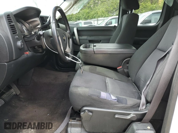 2010 Chevrolet Silverado 1500 LT with VIN 1GCSKSE35AZ190683, listed as a Copart auction lot 54016075 with 166,686 mi miles and Salvage Title. Bid and sale history available at DreamBid. Image 7.
