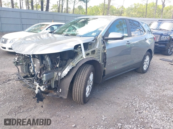 2023 Chevrolet Equinox LT with VIN 3GNAXTEG9PS198658, listed as a IAAI auction lot 42203767 with 25,177 mi miles and . Bid and sale history available at DreamBid. Image 2.