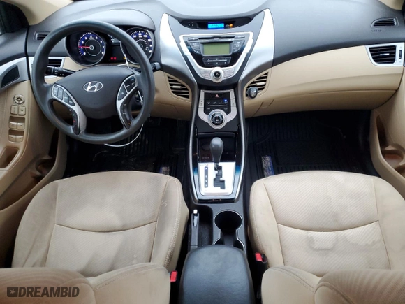 2012 Hyundai Elantra GLS PZEV with VIN 5NPDH4AE7CH080061, listed as a Copart auction lot 86893694 with 217,551 mi miles and Clean Title. Bid and sale history available at carsss.com. Image 8.