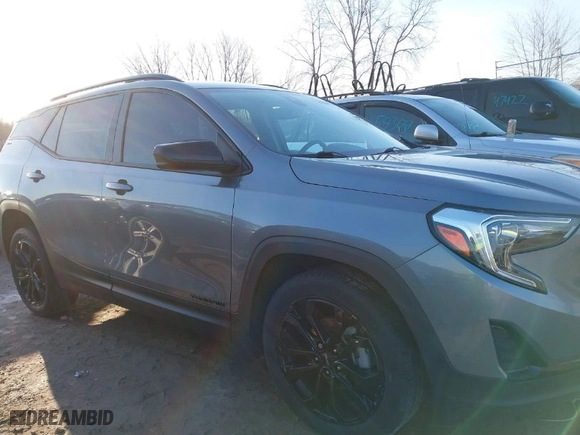 2020 GMC Terrain SLE with VIN 3GKALMEV3LL201149, listed as a IAAI auction lot 41754413 with 107,795 mi miles. Bid and sale history available at carsss.com. Image 13.