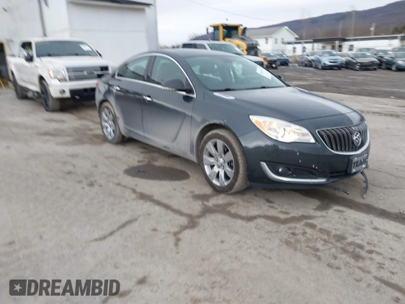 2014 Buick Regal Premium I with VIN 2G4GP5EX1E9187772, listed as a IAAI auction lot 41652744 with 95,875 mi miles and . Bid and sale history available at DreamBid. Image 1.