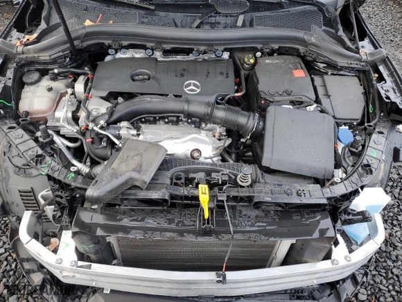 2023 Mercedes-Benz GLA with VIN W1N4N4HB1PJ445344, listed as a Copart auction lot 84954454 with 16,562 mi miles and Salvage Title. Bid and sale history available at carsss.com. Image 11.