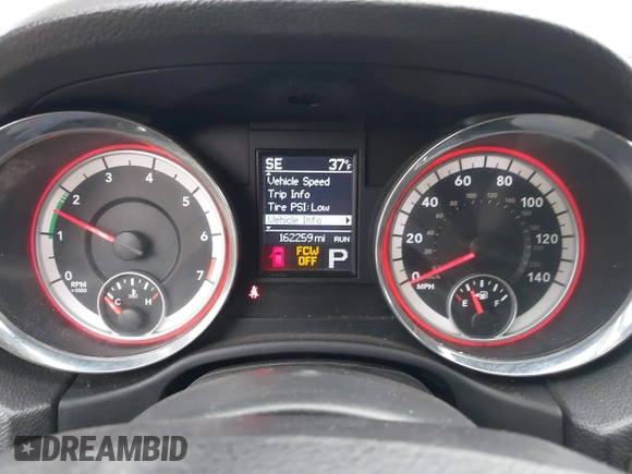 2011 Dodge Durango Citadel with VIN 1D4RE5GG4BC734332, listed as a IAAI auction lot 41425299 with 162,259 mi miles. Bid and sale history available at carsss.com. Image 7.