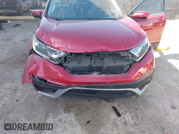 2022 Honda CR-V EX-L z VIN 5J6RW1H80NA007810, wystawiony jako IAAI lot #41994443 z przebiegiem 18 791 mil mil oraz . Historia ofert i sprzedaży dostępna na DreamBid. Obrazek 6.