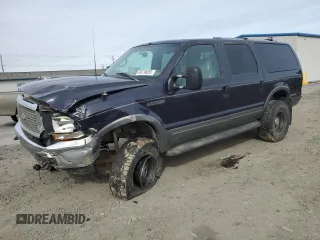 2000 Ford Excursion Limited с VIN 1FMSU43F6YED77544, выставлен на аукционе Copart как лот 49739055 с пробегом 276 119 миль миль и Списание • Salvage title. История ставок и продаж доступна на DreamBid. Изображение 1.