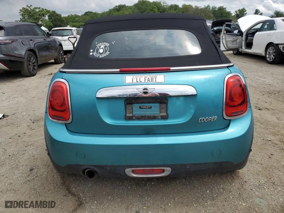 2018 MINI Convertible Cooper with VIN WMWWG5C57J3D00760, listed as a Copart auction lot 66530434 with NaN miles and Salvage Title. Bid and sale history available at carsss.com. Image 6.