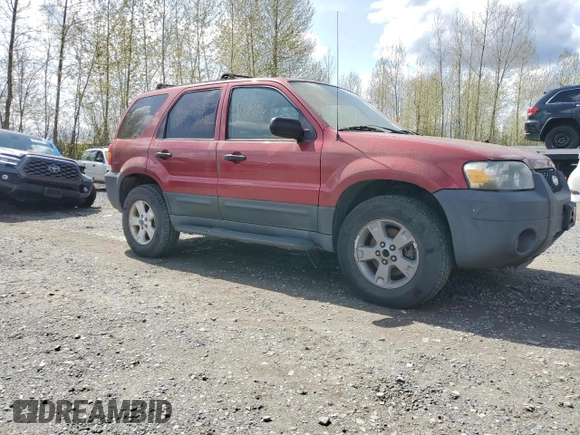 2005 Ford Escape XLT with VIN 1FMYU93195KA54937, listed as a Copart auction lot 52060135 with 95,649 mi miles and Clean Title. Bid and sale history available at carsss.com. Image 4.