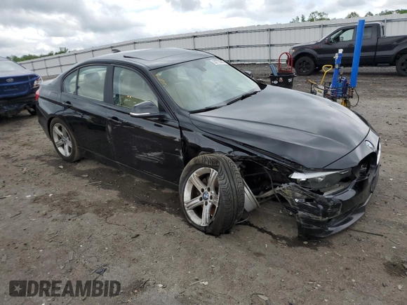 2014 BMW 3 Series 328i xDrive with VIN WBA3B5G51ENS08403, listed as a Copart auction lot 56773945 with 81,207 mi miles and Clean title. Bid and sale history available at DreamBid. Image 4.