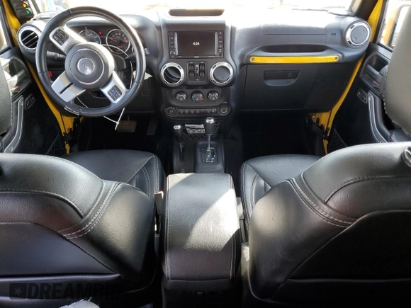 2015 Jeep Wrangler Unlimited Rubicon with VIN 1C4BJWFG1FL662478, listed as a Copart auction lot 48887295 with 95,826 mi miles and Clean Title. Bid and sale history available at carsss.com. Image 8.