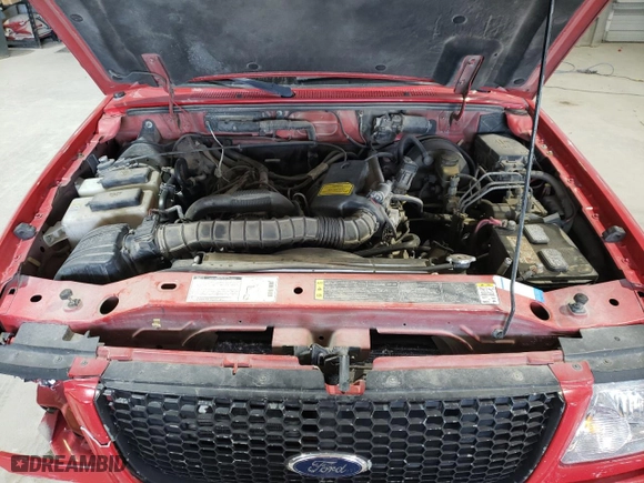 2002 Ford Ranger XL with VIN 1FTYR11U62PA10767, listed as a Copart auction lot 85024224 with 186,312 mi miles and Salvage Title. Bid and sale history available at carsss.com. Image 11.