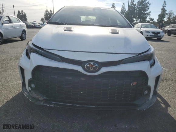 2024 Toyota GR Corolla Core with VIN JTNABAAE1RA011638, listed as a Copart auction lot 76962114 with NaN miles and Salvage Title. Bid and sale history available at carsss.com. Image 5.