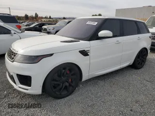 2018 Land Rover Range Rover Sport with VIN SALWR2RE6JA193690, listed as a Copart auction lot 84492464 with 69,495 mi miles and Salvage Title. Bid and sale history available at carsss.com. Image 1.