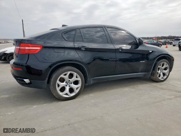 2014 BMW X6 50i with VIN 5UXFG8C52EL592419, listed as a Copart auction lot 44024455 with 97,494 mi miles and Clean Title. Bid and sale history available at carsss.com. Image 3.