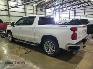 2020 Chevrolet Silverado 1500 LTZ with VIN 3GCUYGED4LG331937, listed as a Copart auction lot 45133695 with 38,065 mi miles and Salvage Title. Bid and sale history available at DreamBid. Image 2.
