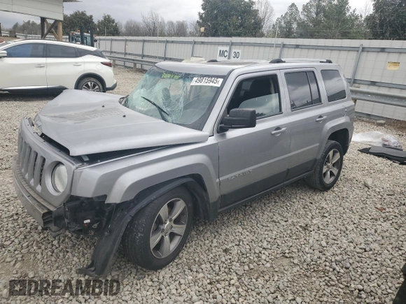 2017 Jeep Patriot High Altitude with VIN 1C4NJPFA7HD173434, listed as a Copart auction lot 49815945 with Not provided miles and Salvage title. Bid and sale history available at DreamBid. Image 1.